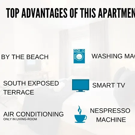 Lägenhet Nestor&jeeves - Manel - Terrasse Et Acces Direct Promenade Des *